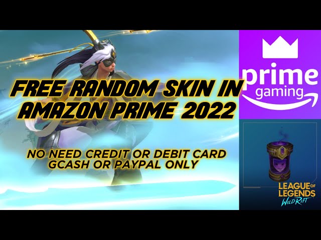 DEC 2022)How to claim FREE RANDOM SKIN in League of Legends Wildrift using   prime! 