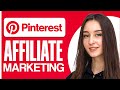 Full pinterest affiliate marketing tutorial for beginners 2024