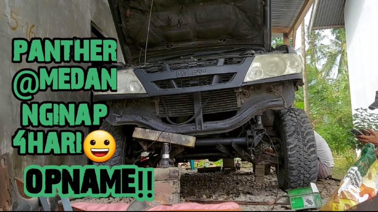 proses bodylift sekalian cek kaki2 isuzu panther 2,5