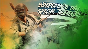 Make this independence day inspired special thumbnail on android | 15 august PUBG thumbnail |pstouch
