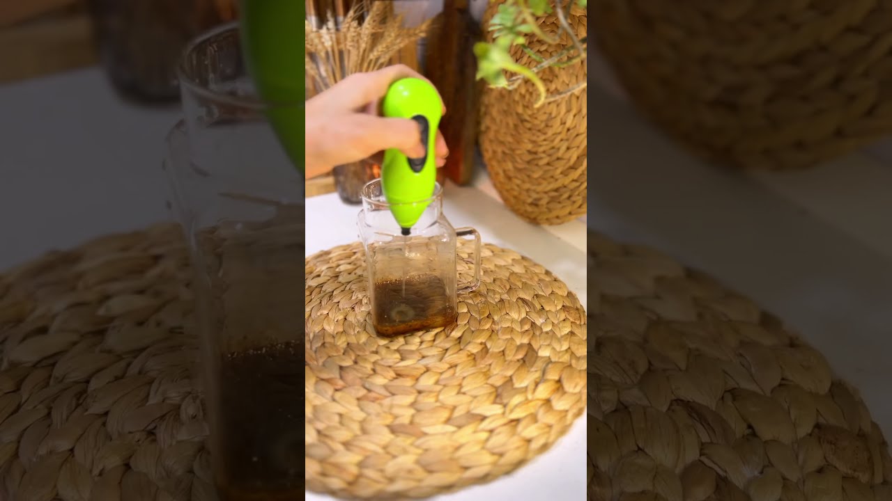 How To Make Perfect Iced Coffee in 2 Minutes / 2 Dəqiqəyə Mükəmməl Buzlu Kofe Necə Hazırlanır