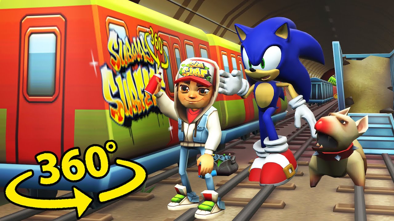 Subway Surfers vs Sonic 360° VR 