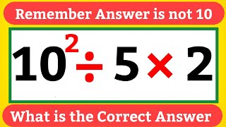 Maybe 1 in 3 people Can Solve This Math problem! | Simplify PEMDAS BODMAS rules 