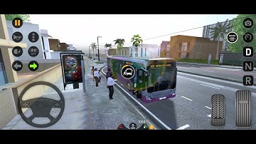 bus simulator 2023 Dubai level 6