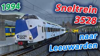 Train Simulator Classic 2025: Express train 3528 to Leeuwarden (1994) (part 1)