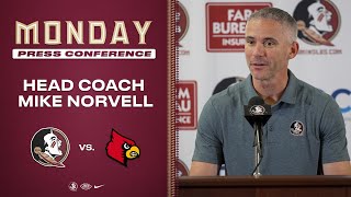 MIKE NORVELL | FSU Football LOUISVILLE ACC CHAMPIONSHIP Press Conference