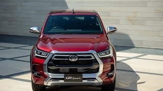 2025 Red Toyota Hilux GR Sport - in depth Walkaround