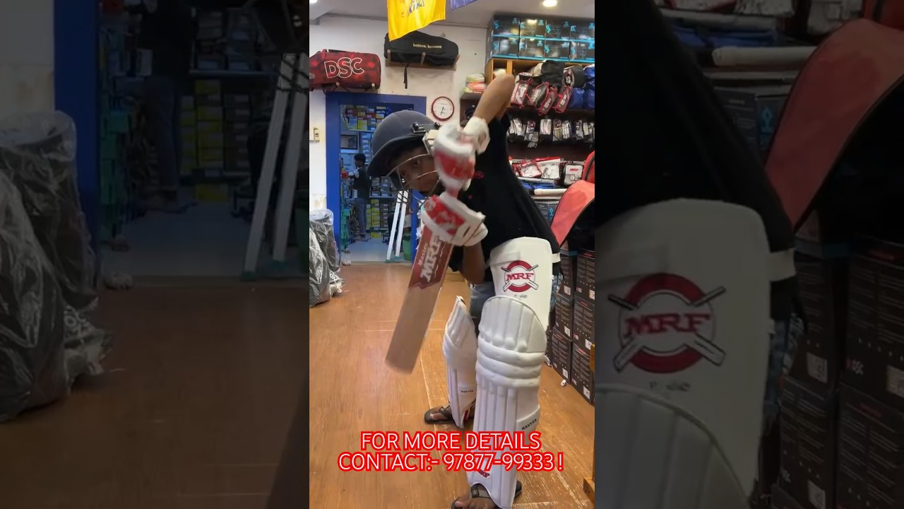 MRF VIRAT KOHLI CRICKET KIT FIR JUNIORS | NOW AVAILABLE @ SPORTS LAND COIMBATORE 💯