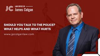 Should You Talk to the Police? What Helps and What Hurts