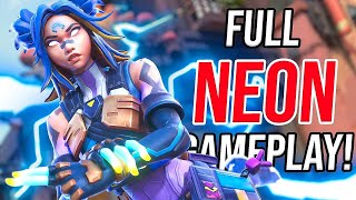 Road to Ascendent Neon Gameplay valorant