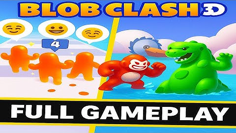 Blob Clash 3D Full Gameplay – Mega Merge Battles & Insane Levels! (No Commentary) #gaming #Blobclash