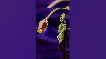 Cell Tries To Absorb Goku!