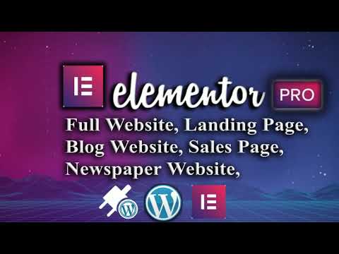 I will create a modern WordPress landing page, WordPress website, Blog site & design wordpress landi