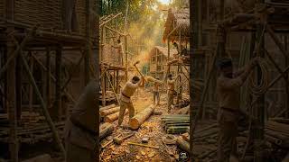 Amazing Sustainable Construction Journey: Jungle to Luxury Eco-Homes 🌳👷‍♂️
