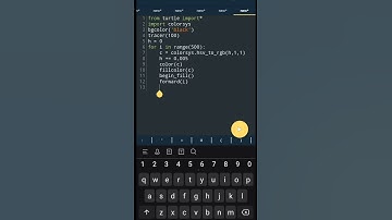 Python turtle graphic design😜😜🥰🥰 || python coding status 😍😜 #shorts   #programming  #turtle  #python