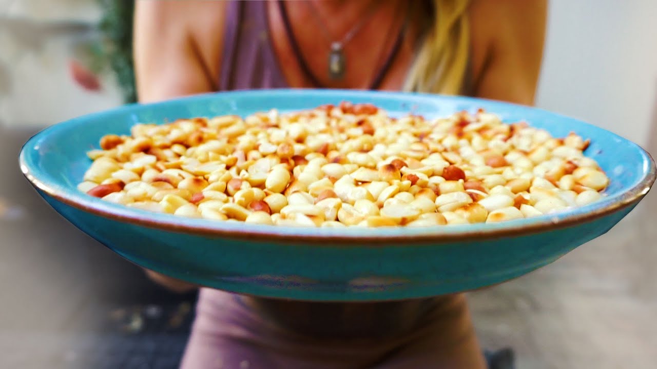HOW TO ROAST PEANUTS in the oven & on the stove - YouTube