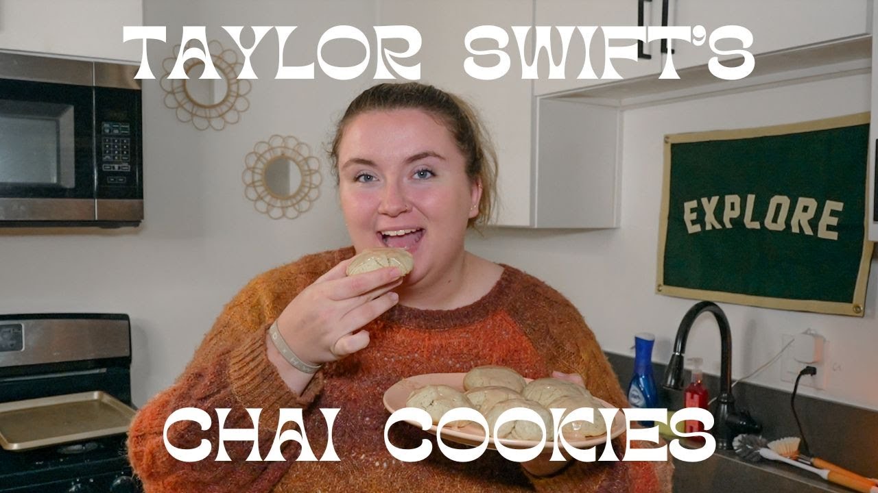 taylor swift's chai cookie recipe! (gluten free version)
