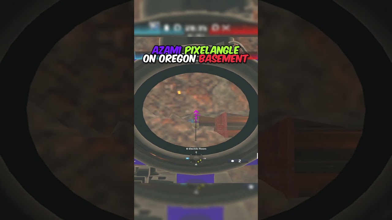 AZAMI PIXEL ANGLE ON OREGON BASEMENT 😈🔥