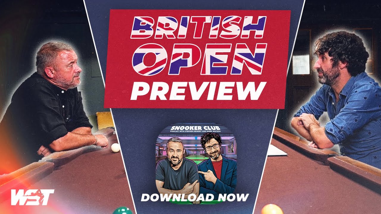 British Open Preview! Plus, Jimmy White Treats Luca Brecel To Fish and Chips 🐟🍟 Snooker Club