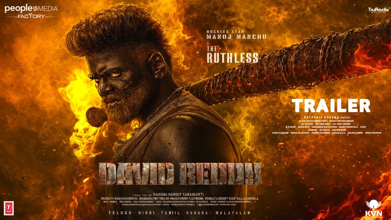 David Reddy Trailer | David Reddy Release Date | South New Movie 2026 | David Reddy Teaser