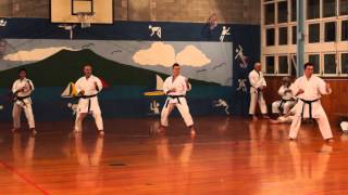JKA San (3rd) Dan Kihon Rehearsal 290813