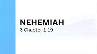 Nehemiah Chapter 6 | Holy Bible - Indian Sign Language Version (ISLV)