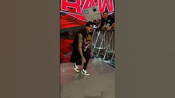 Dominik had to crouch down just to make sure no one saw him... 👀
