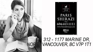 312-1177 MARINE DR, NORTH VANCOUVER, BC  V7P 1T1 by Paris Shirazi