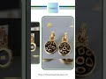 Jacky De G Vintage French Drop Dangle Clip-on Earrings - Made in France