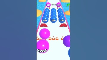 2048 runner BALLS ⚾🏐⚽🥰🌹♥️ gameplay walktrough android iOS