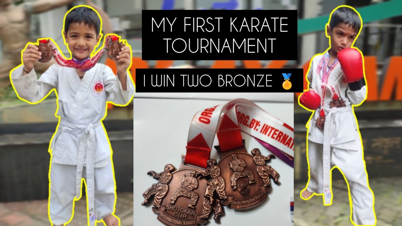 My First Karate Tournament Vlog. 🏅