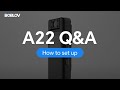 How to set up and get boblov a22 mini body camera work