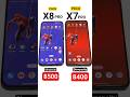 Poco X8 Pro vs X7 Pro SpeedTest 🔥🔥🚀🚀 #pocox8pro #pocox7pro