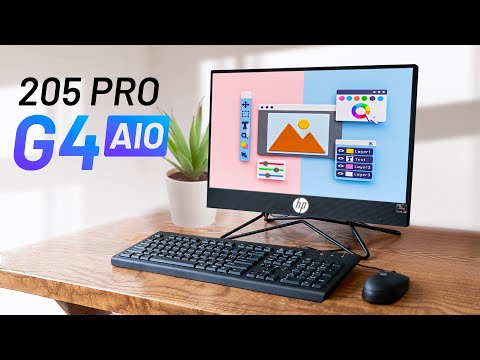 Đánh giá máy tính đồng bộ HP All In One 205 Pro G4: cực kỳ gọn gàng, phù hợp cho văn phòng