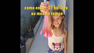 Desafio Como Enxer Balões De Água