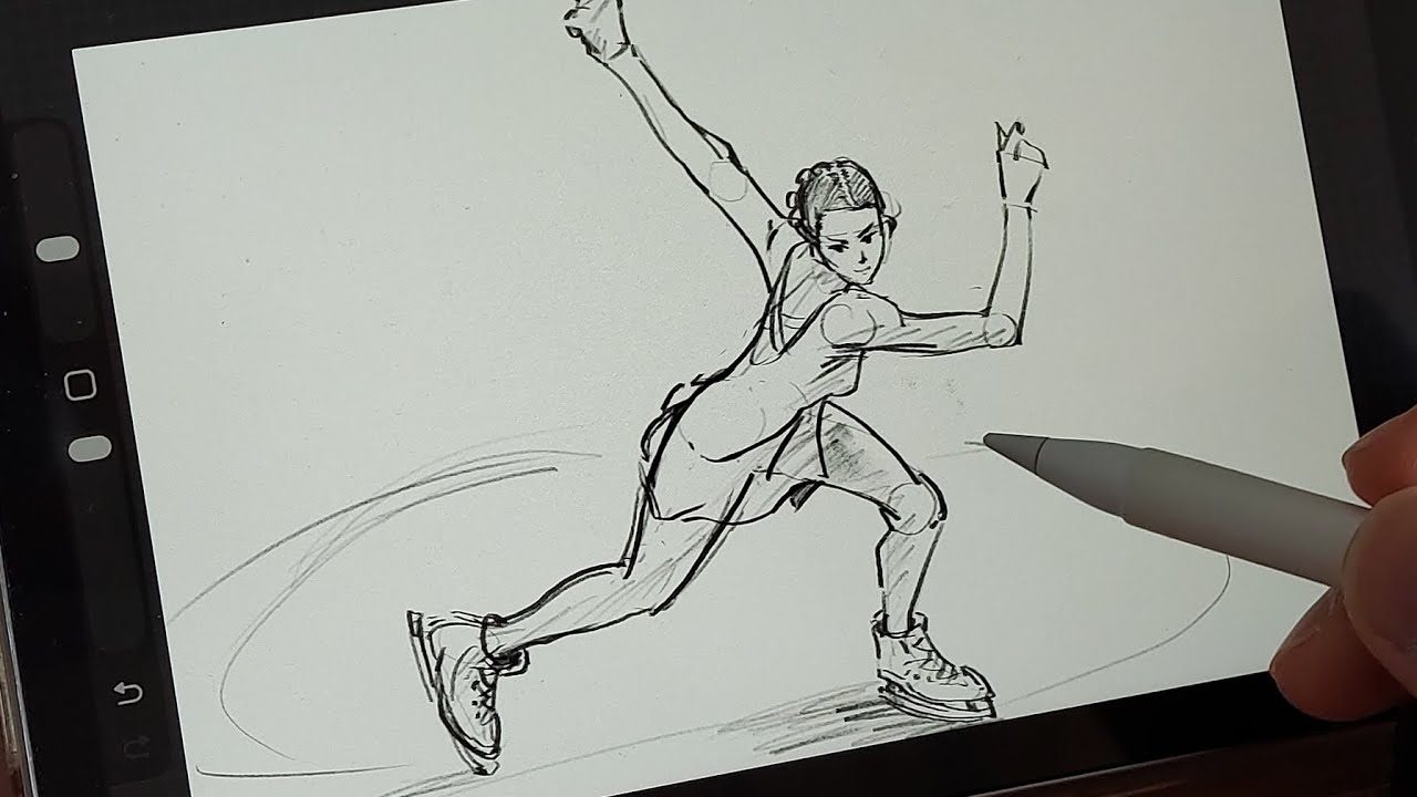 Drawing Practice every day | ipad mini pencil drawing 