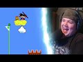 REACTION To LOKMAN SUPER ANGRY BROS 1 2 Super Mario Prank