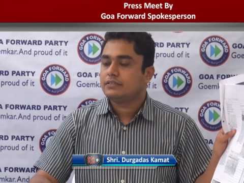 GoaForward Press Conference By Spokesperson