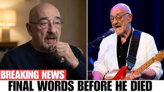 FINAL INTERVIEW | Dave Mason Emotional Last Words Before Death