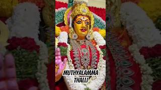 🌹Sri Muthyamamba Thalli Alankaram🍁Powerful Manifestation of Goddess Durga Devi⚜️#shorts #devotional