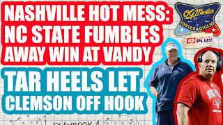 NC STATE ENDZONE DISASTER! CJ Bailey Blunder Sinks Pack At Vanderbilt | UNC Let's Clemson Off Hook
