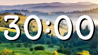 30 Minute Countdown Timer
A simple 30 minute countdown timer with an alarm that sounds at the end.
Timestamps for your convenience:
0:00 - 30 minutes remaining
5:00 - 25 minutes remaining
10:00 - 20 minutes remaining
15:00 - 15 minutes remaining
20:00 - 10 minutes remaining
25:00 - 5 minutes remaining
30:00 - End of video
๐ Serene hills of Kodaikanal, India image is sourced from Yeskay1211 on Pixabay at: https://pixabay.com/photos/hills-india-nature-kodaikanal-2836301/ ๐๏ธ๐ฎ๐ณ
Let me know what you use the timer for!
Support the channel by liking and subscribing ๐
#timer #timercountdown #timerchannel #countdown #twitch #Meditation #Classroom #Study #Relax #Productivity #Focus #Motivation #Online #Break #RAD #RADtimer #RADcountdown #30minute #30min #halfhour #kodaikanal #india 30 Minute Countdown Timer