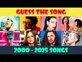 Guess 100 Hits from 2000-2025 🎶