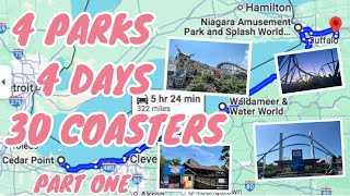 Lake Erie Parks Road Trip: Part 1 • Cedar Point & Lake Erie Crushers Carnival