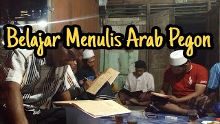 belajar menulis Arab pegon untuk memaknai kitab kuning