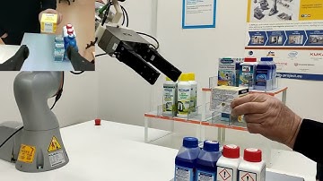 Handover Control for Human-Robot and Robot-Robot Collaboration