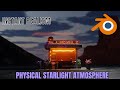 CREATING A STUNNING BLENDER  SKY INSTANTLY   (PHYSICAL STARLIGHT ATMOSPHERE)