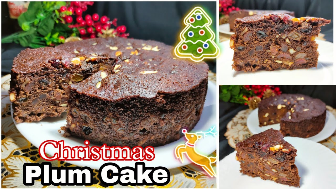 Plum Cake recipe Christmas Plum Cake Rum and Fruit Cake Goan