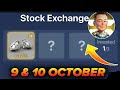 X Empire Stock Exchange 9 October | X Empire Investment Fund | X Empire Daily Combo Today