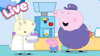 🍎 Peppa Pig Best Bites LIVE! 🐷 Peppa’s Food & Cooking Moments |  Tales Full Episodes 24/7